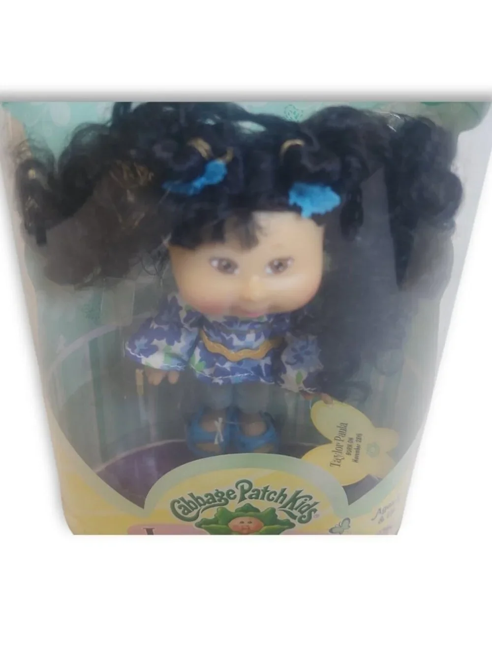 Rare New 2007 Cabbage Patch Kids Lil' Sprouts Taylor Paula Doll Born November 28
